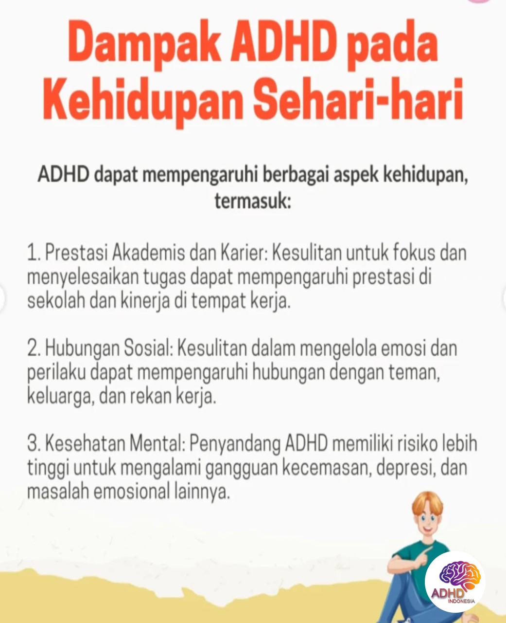 ADHD dan Hubungan Sosial Anak di Lingkungan Sekolah di Kabupaten Musi Rawas
