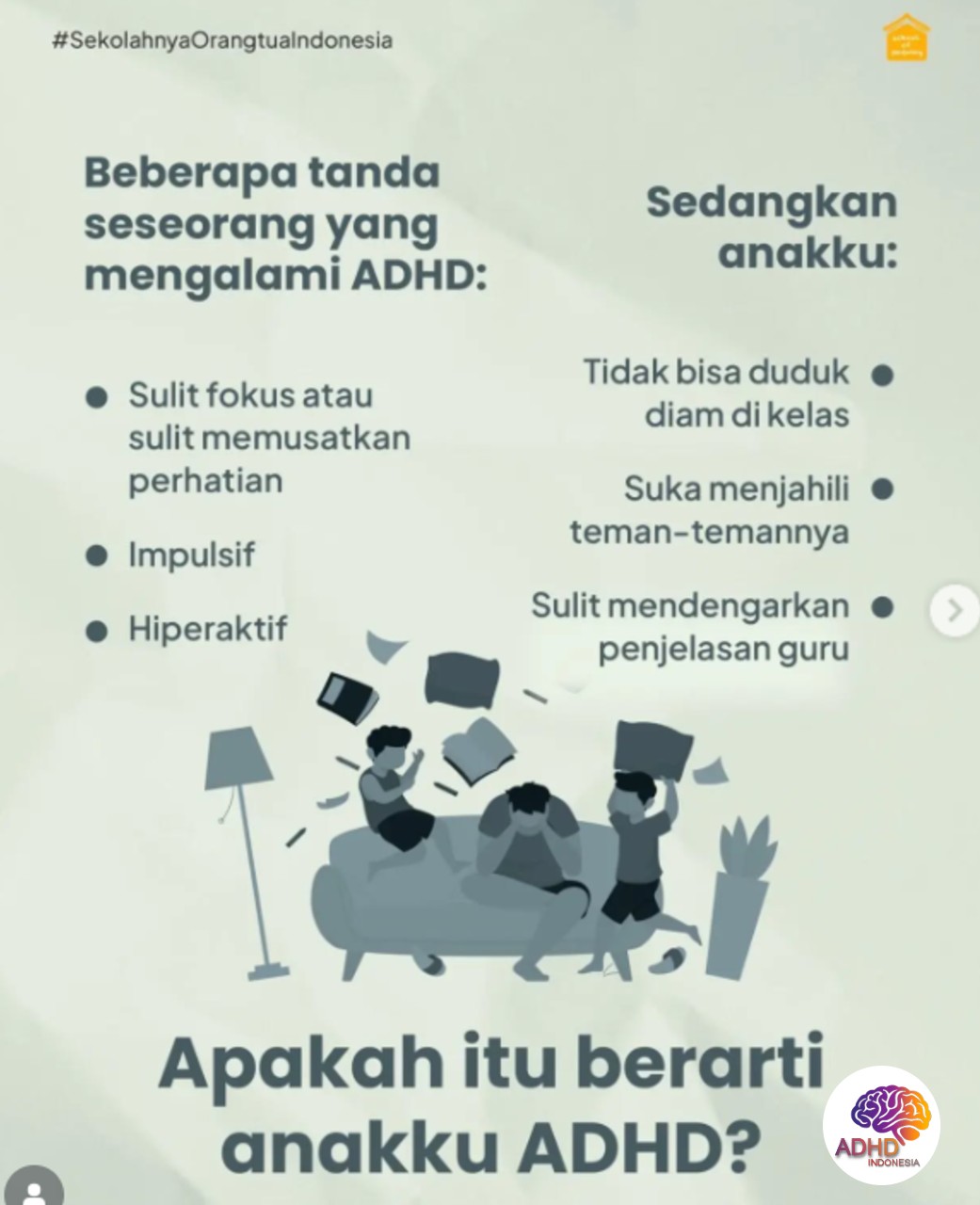 Ciri dan Gejala ADHD pada Anak Usia Dini di Kabupaten Musi Rawas